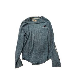 Hollister Long Sleeve Sweat Wicking Shirt Mens Large